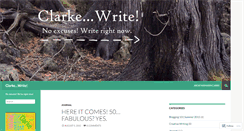 Desktop Screenshot of clarkewrite.com